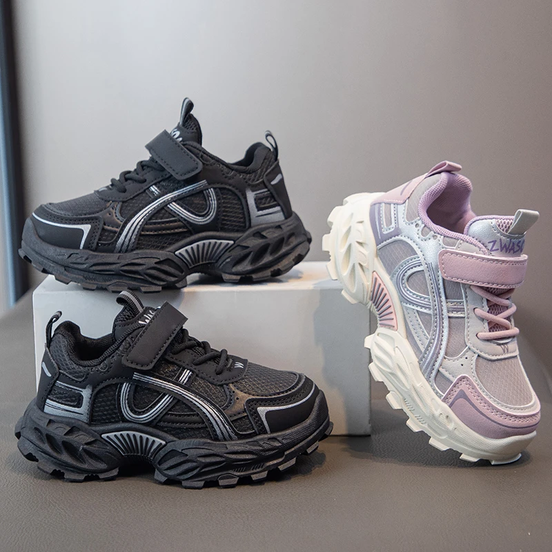 Детские повседневные кроссовки Four Seasons От 3 до 18 лет, дышащие кроссовки для бега для мальчиков и девочек, розовые мягкие нескользящие детские одинарные туфли 
Детские повседневные кроссовки Four Seasons От 3 до 18 лет, дышащие кроссовки для бега для мальчиков и девочек, розовые мягкие нескользящие детские одинарные туфли