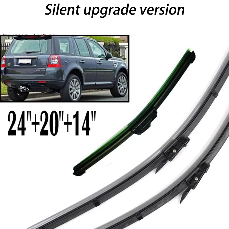 Front & Rear Wiper Blades Set For Land Rover Freelander 2 2007-2014 Windshield Windscreen Window Brush 24"20"14" Silent upgrade
Front & Rear Wiper Blades Set For Land Rover Freelander 2 2007-2014 Windshield Windscreen Window Brush 24"20"14" Silent upgrade
