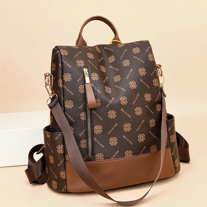 Brand Backpack Leisure Sports Backpack 2024 New Chinese Style Printed Backpack Fashion Large Capacity Travel Backpack School Bag
Brand Backpack Leisure Sports Backpack 2024 New Chinese Style Printed Backpack Fashion Large Capacity Travel Backpack School Bag