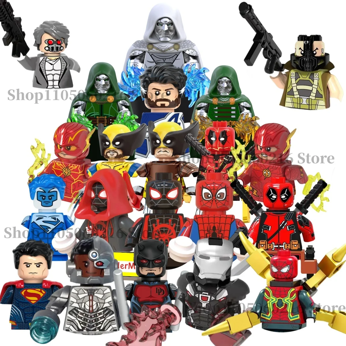 Superhero Blocks Bricks Superman Daredevil Venom Prowler Mini character building blocks Marvel Hot toy children's party gift
Superhero Blocks Bricks Superman Daredevil Venom Prowler Mini character building blocks Marvel Hot toy children's party gift