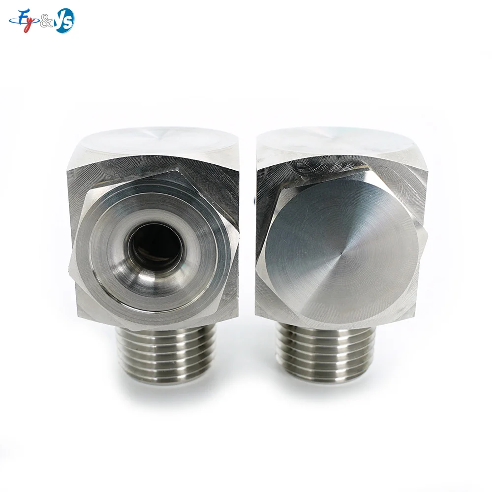 Stainless Steel Corner Type Full Cone Spray Nozzle 1/4 Inch Male Thread For Fire Fighting Spray Cooling Industrial Use
Stainless Steel Corner Type Full Cone Spray Nozzle 1/4 Inch Male Thread For Fire Fighting Spray Cooling Industrial Use