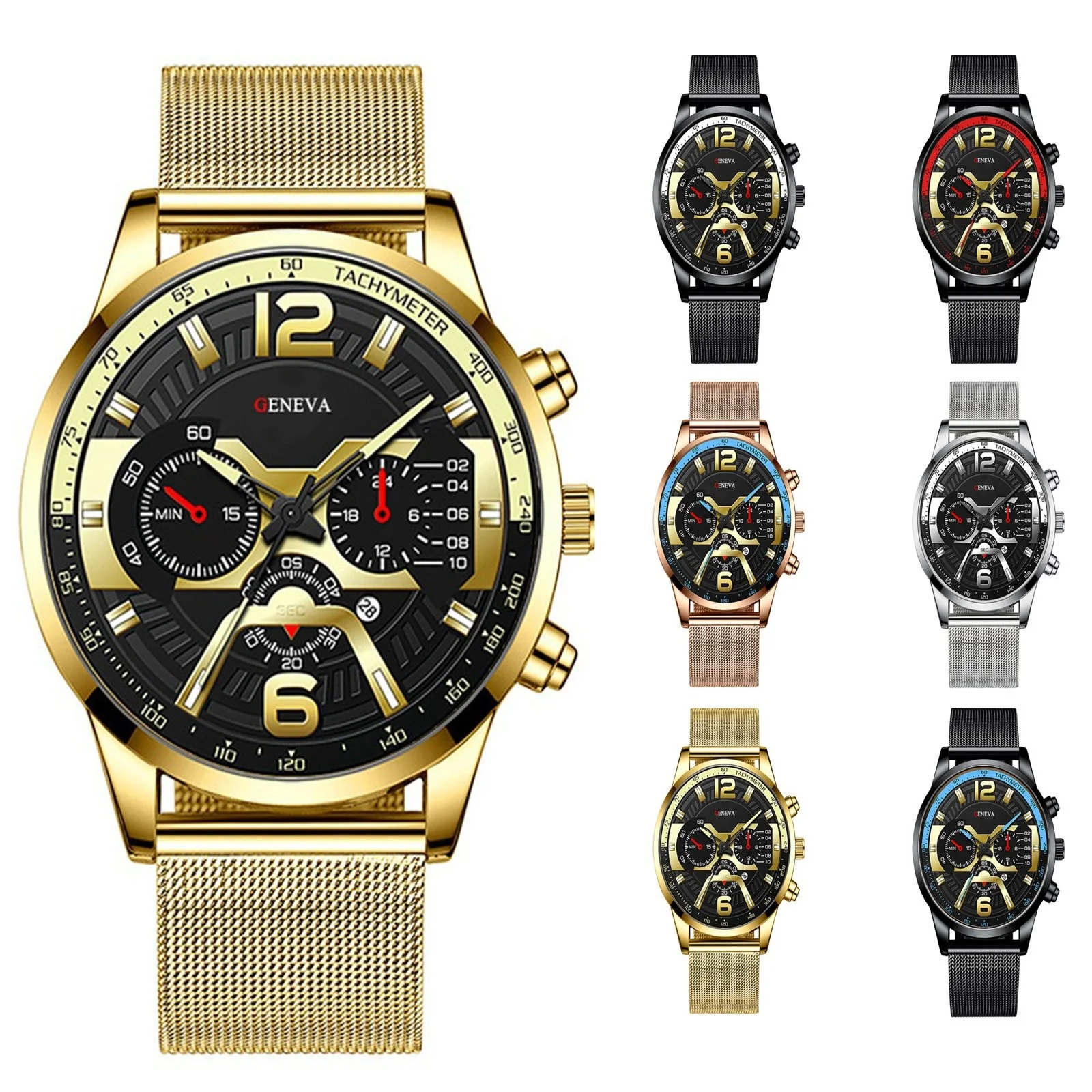 Мужские легкие роскошные деловые часы, простой повседневный стиль, сетчатый ремешок из нержавеющей стали, кварцевые часы, мужская повседневная одежда, украшение для рук
Мужские легкие роскошные деловые часы, простой повседневный стиль, сетчатый ремешок из нержавеющей стали, кварцевые часы, мужская повседневная одежда, украшение для рук