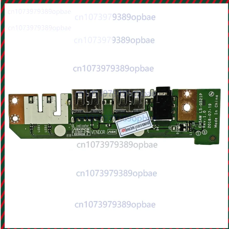 For Acer Aspire A515-52 A515-52G AUDIO USB IO LS-G521P NBX0002DT00
For Acer Aspire A515-52 A515-52G AUDIO USB IO LS-G521P NBX0002DT00