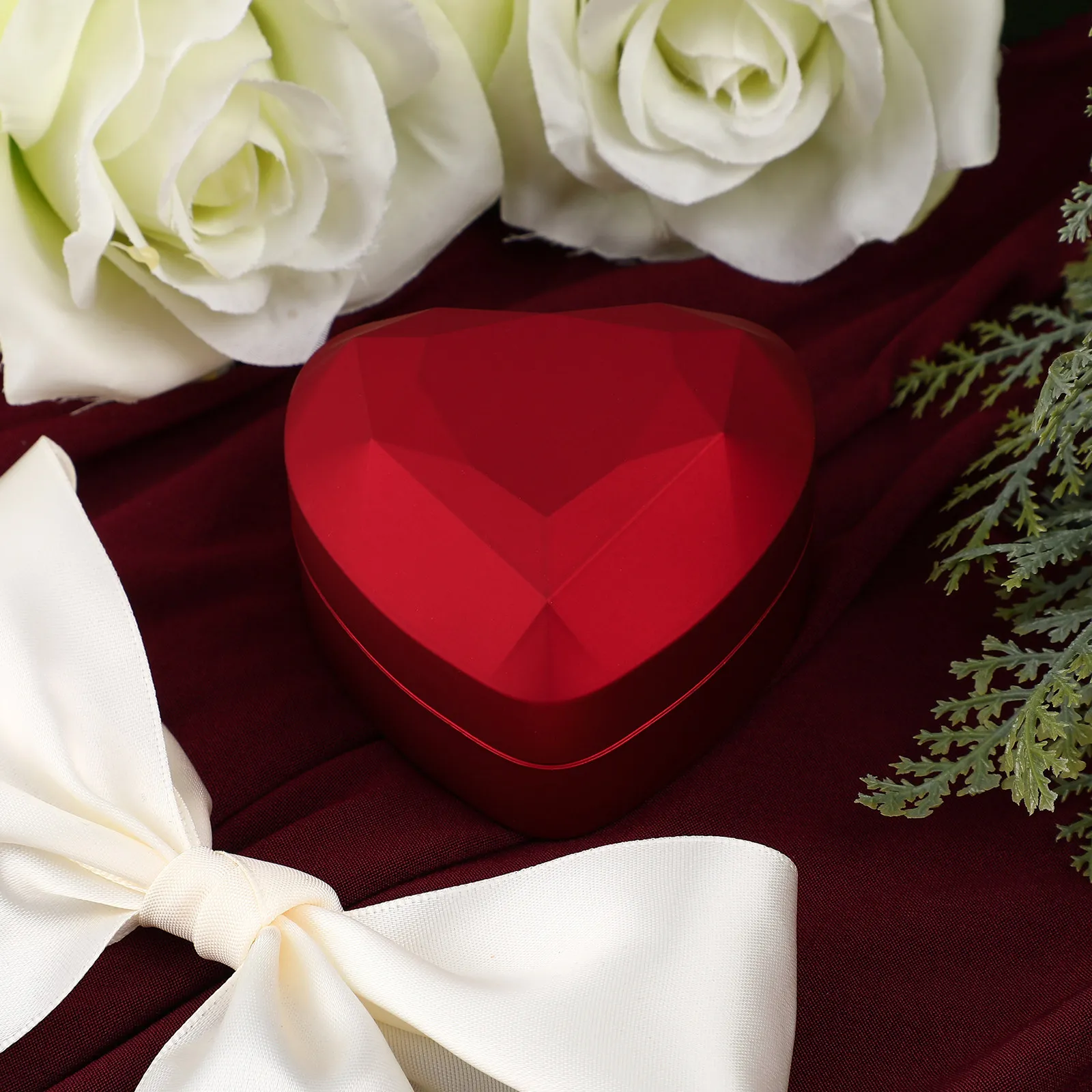 LED Ring Box Soft Interior Secure Slot for Engagement Wedding Proposal Jewelry Display Case Ring Box with Light
LED Ring Box Soft Interior Secure Slot for Engagement Wedding Proposal Jewelry Display Case Ring Box with Light