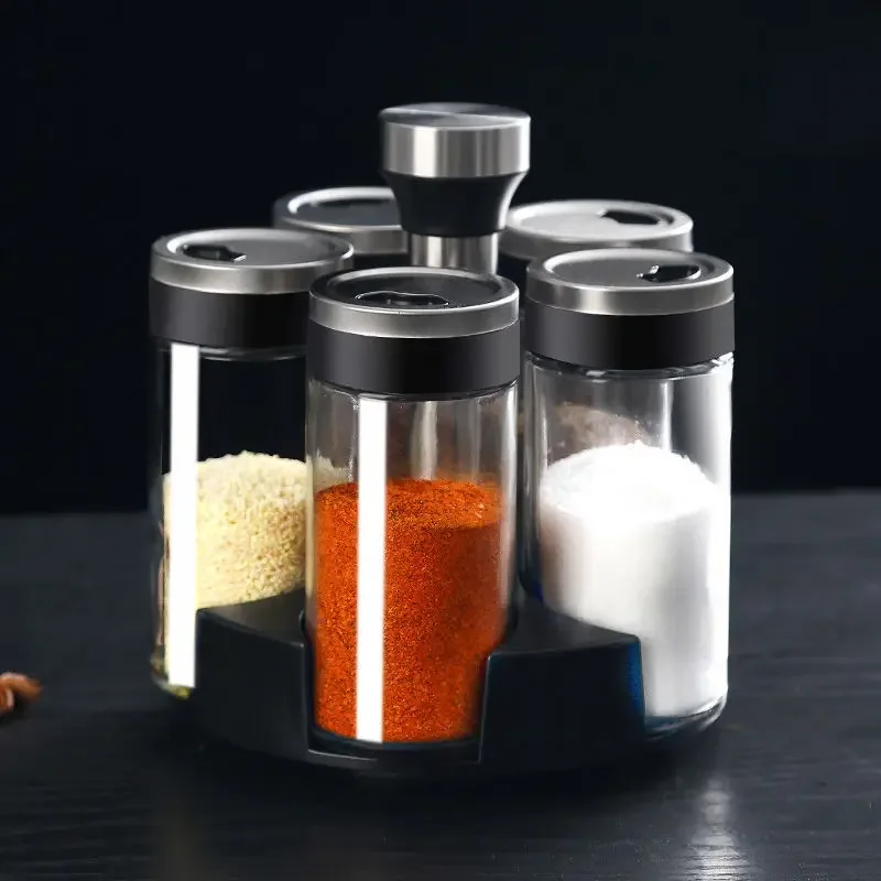 Spice Jar Glass Bottle Pepper Spice Container Seasoning Box Kitchen Rack Organizer Bottle Holder Seasoning Jars Rack Set
Spice Jar Glass Bottle Pepper Spice Container Seasoning Box Kitchen Rack Organizer Bottle Holder Seasoning Jars Rack Set