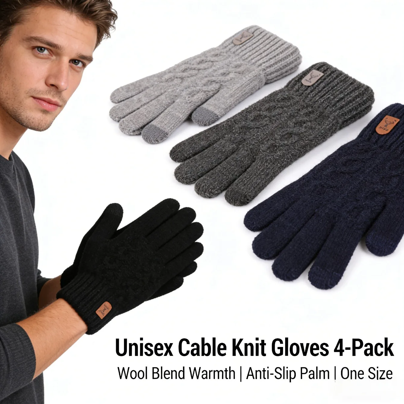 Специальные утолщенные флисовые перчатки для велоспорта, однотонные вязаные ветрозащитные теплые перчатки унисекс с сенсорным экраном на осень и зиму
Специальные утолщенные флисовые перчатки для велоспорта, однотонные вязаные ветрозащитные теплые перчатки унисекс с сенсорным экраном на осень и зиму