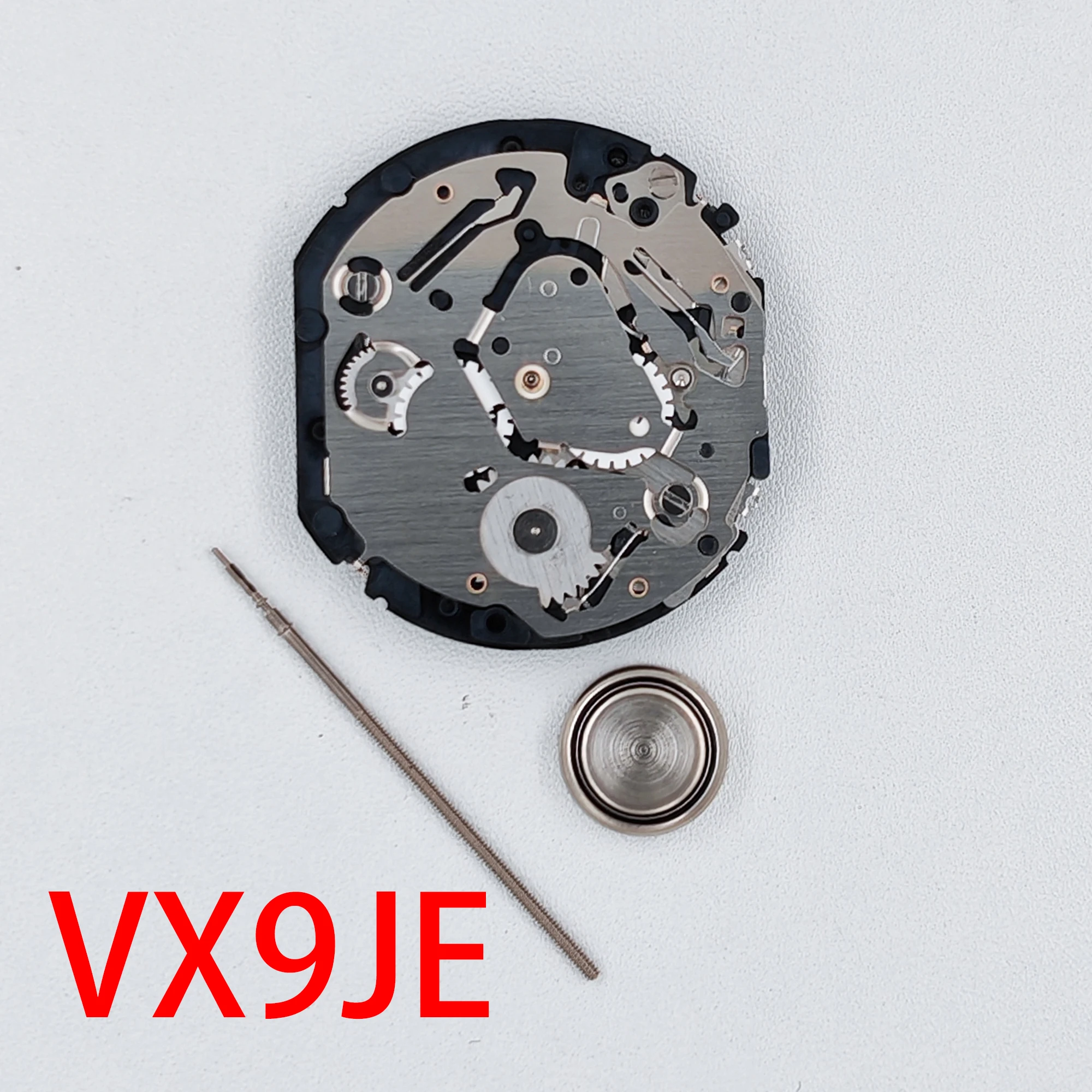 Новый кварцевый механизм VX9JE, 6 стрелок, 3/6/9 маленьких секунд, без драгоценностей, с батареей, запасные части для часового механизма
Новый кварцевый механизм VX9JE, 6 стрелок, 3/6/9 маленьких секунд, без драгоценностей, с батареей, запасные части для часового механизма