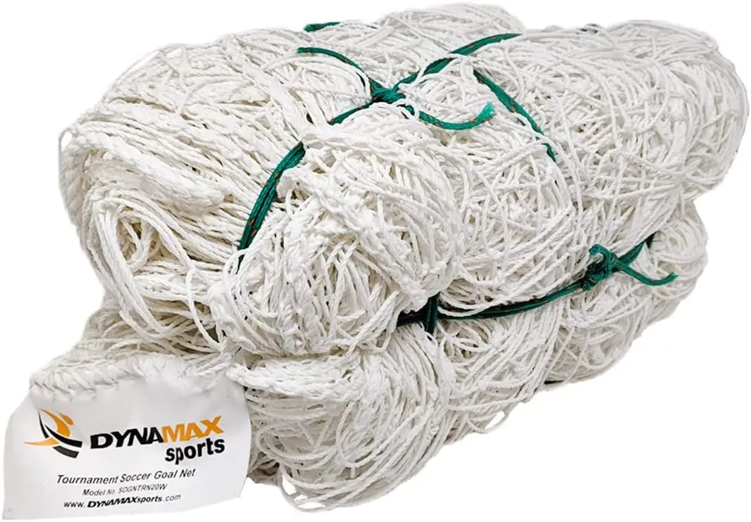 Professional Soccer Goal Net, 8'h x 24'w x 4'T x 8'D for Tournament Training
Professional Soccer Goal Net, 8'h x 24'w x 4'T x 8'D for Tournament Training