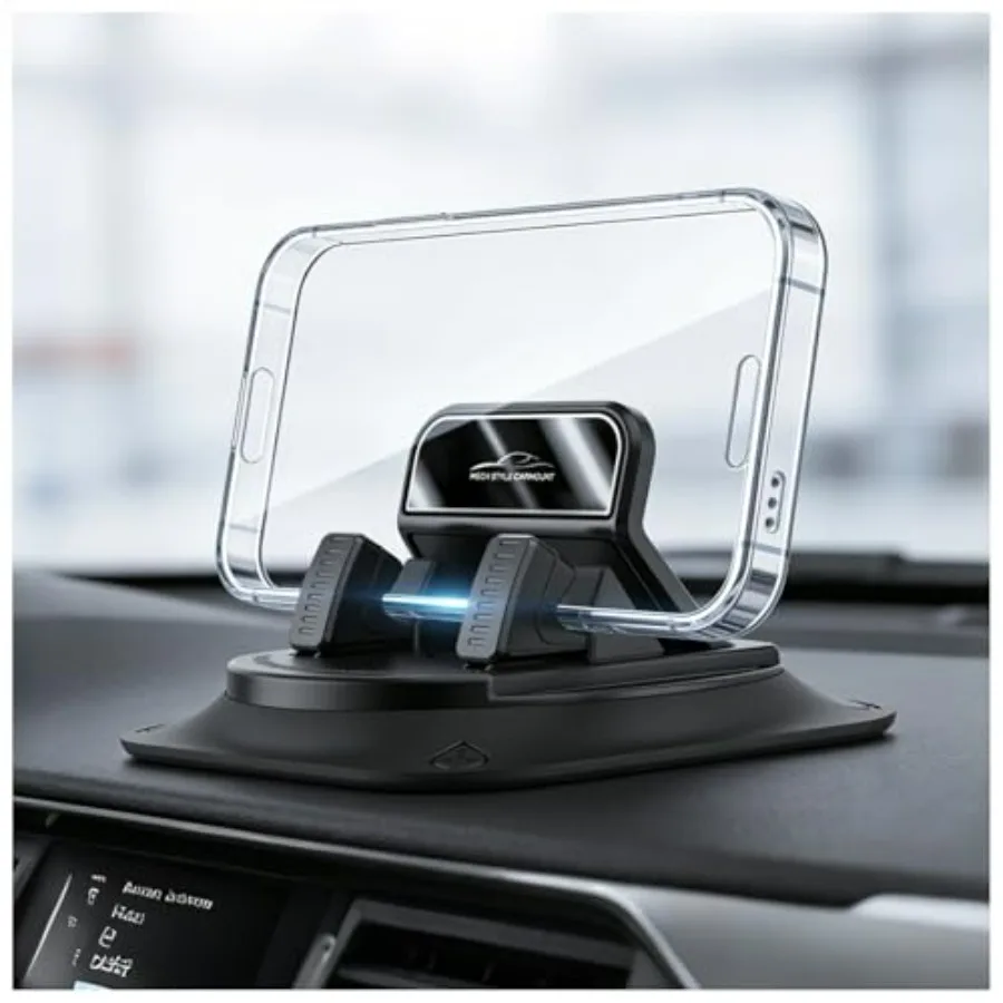 Car Phone Holder with 360° Rotatable Base, Portable Car Dashboard Phone Holder for Horizontal and Vertical Fixing of Phones, Un
Car Phone Holder with 360° Rotatable Base, Portable Car Dashboard Phone Holder for Horizontal and Vertical Fixing of Phones, Un