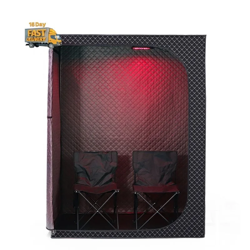 Home Use Red Light Therapy Sauna Tent Wet 2 Persons Steam Sauna Tent Customized Logo Portable Sauna Box
Home Use Red Light Therapy Sauna Tent Wet 2 Persons Steam Sauna Tent Customized Logo Portable Sauna Box
