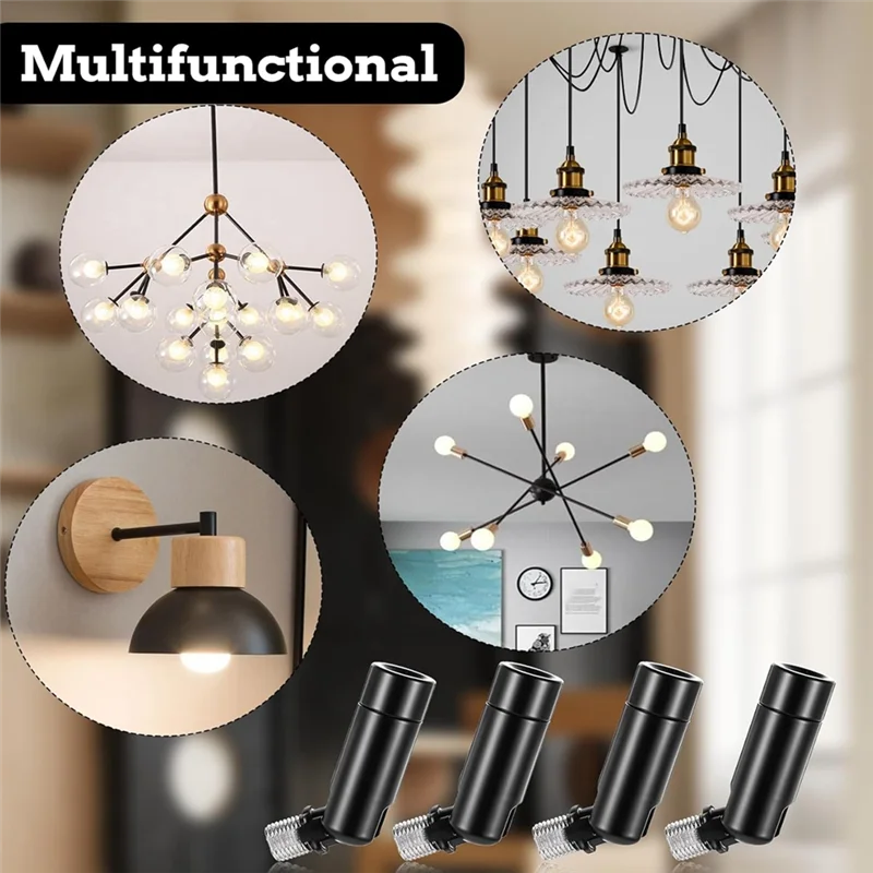 ABHB-4 Chandelier Fixture Adapters For Sloped Ceilings, Full 180 Degrees Track Pendant Angle Adjustment Kit
ABHB-4 Chandelier Fixture Adapters For Sloped Ceilings, Full 180 Degrees Track Pendant Angle Adjustment Kit