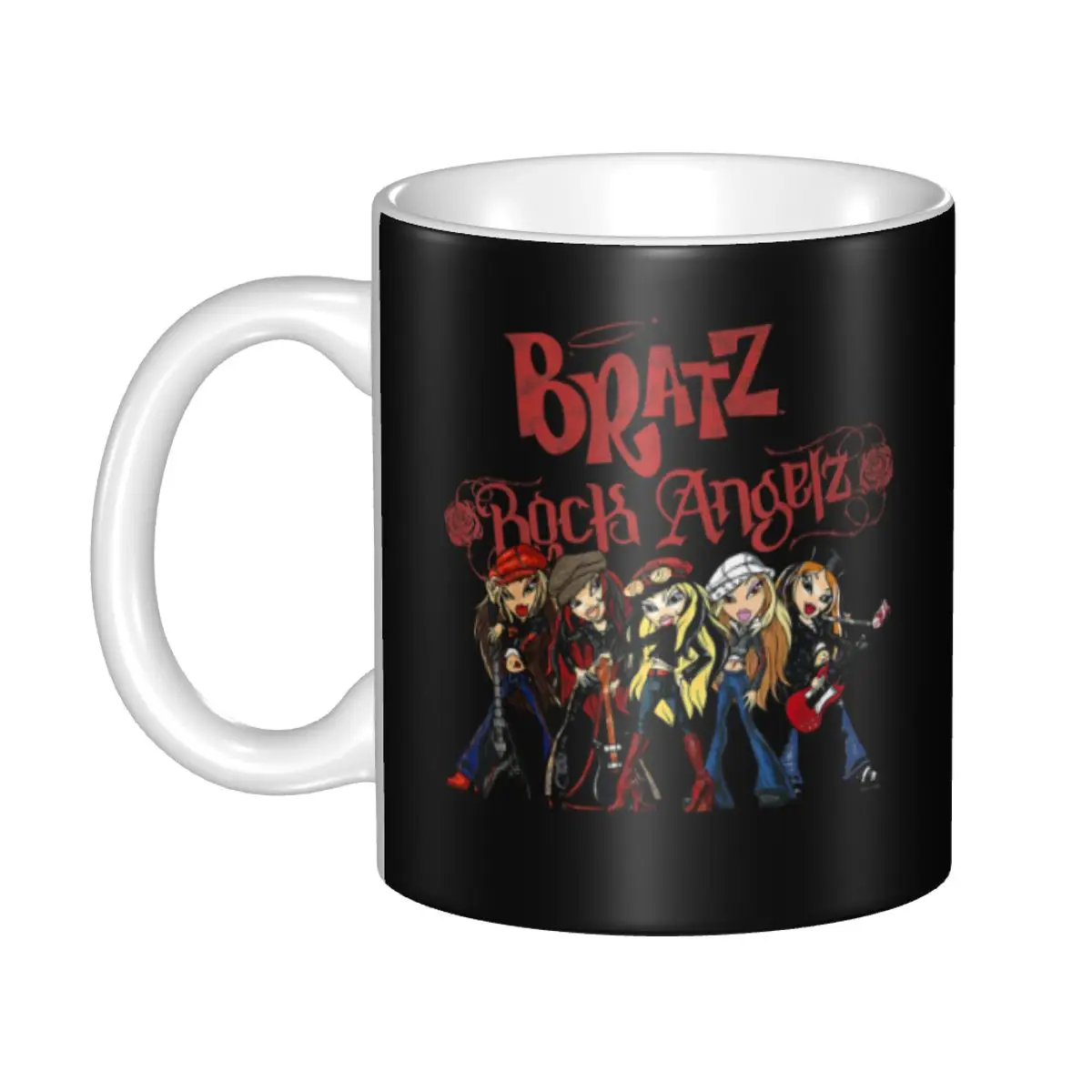 Customized Bratz Rock Angelz Group Shot Coffee Mug DIY Animated Tv Ceramic Milk Tea Cup
Customized Bratz Rock Angelz Group Shot Coffee Mug DIY Animated Tv Ceramic Milk Tea Cup