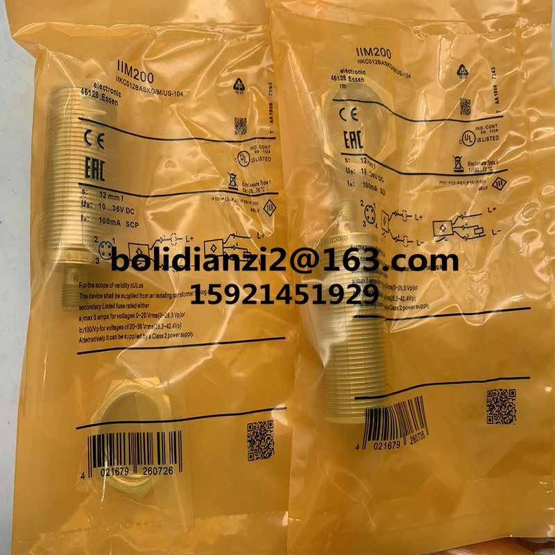 IIM201 IIM212 IIR200 IIR202 IIM209 IIM219 Brand new genuine proximity switch sensor
IIM201 IIM212 IIR200 IIR202 IIM209 IIM219 Brand new genuine proximity switch sensor