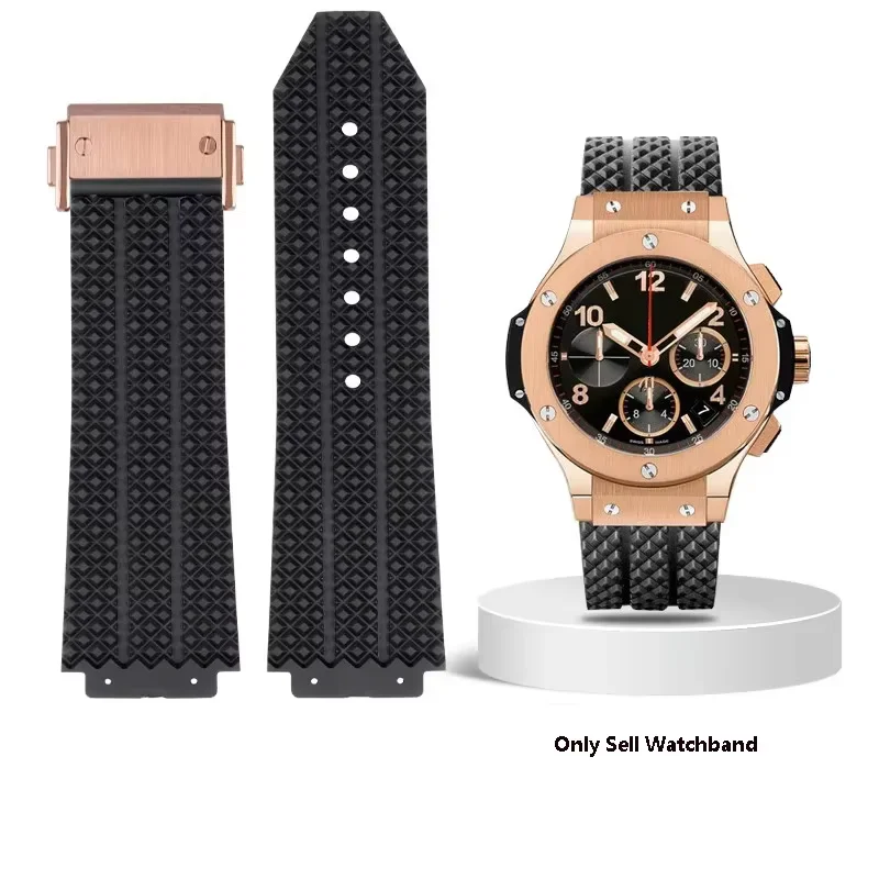 Watchband for HUBLOT BIG BANG Silicone 25*19mm Waterproof and sweatproof Watch Strap high quality Rubber Bracelet wristband
Watchband for HUBLOT BIG BANG Silicone 25*19mm Waterproof and sweatproof Watch Strap high quality Rubber Bracelet wristband