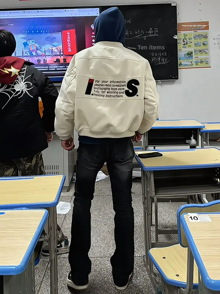 Мужская бейсбольная куртка Cleanfit American High Street с вышивкой букв, весенне-осенняя, в стиле пилот, короткая верхняя одежда
Мужская бейсбольная куртка Cleanfit American High Street с вышивкой букв, весенне-осенняя, в стиле пилот, короткая верхняя одежда