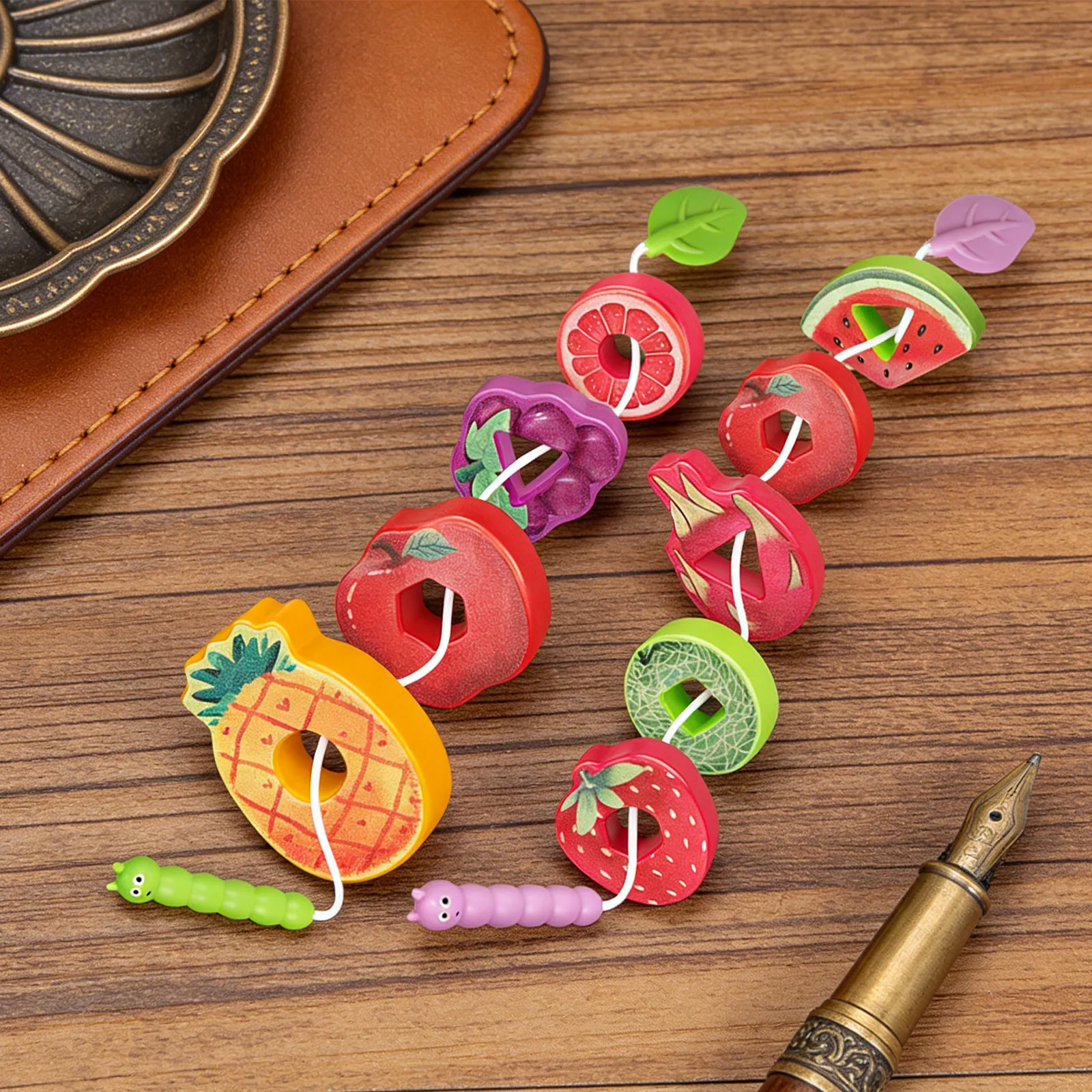 1 Set Fruits Blocks Lacing Beads Detailed Workmanship Early Educational Sorting Classification Playthings for Toddlers
1 Set Fruits Blocks Lacing Beads Detailed Workmanship Early Educational Sorting Classification Playthings for Toddlers