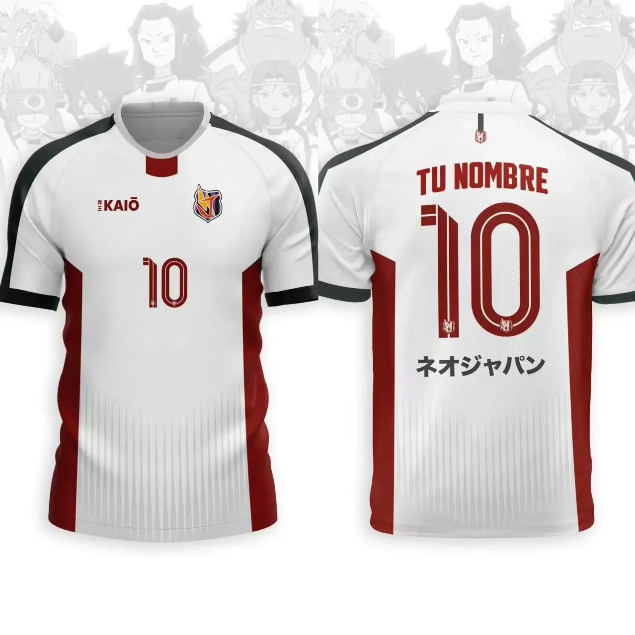 Японская футбольная рубашка аниме Inazuma Eleven Kaio, повседневная, дышащая, быстросохнущая, подходит для ежедневных упражнений
Японская футбольная рубашка аниме Inazuma Eleven Kaio, повседневная, дышащая, быстросохнущая, подходит для ежедневных упражнений