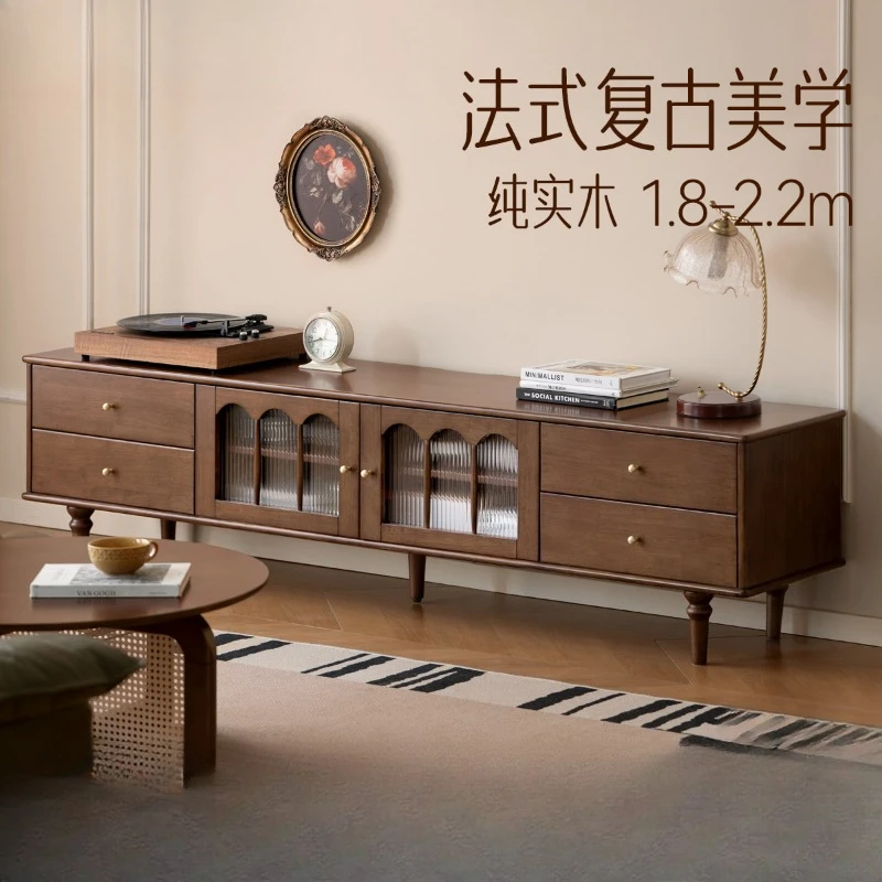 Шкаф для телевизора из массива дерева в стиле ретро, гостиная, домашний шкаф для телевизора из орехового дерева
Шкаф для телевизора из массива дерева в стиле ретро, гостиная, домашний шкаф для телевизора из орехового дерева