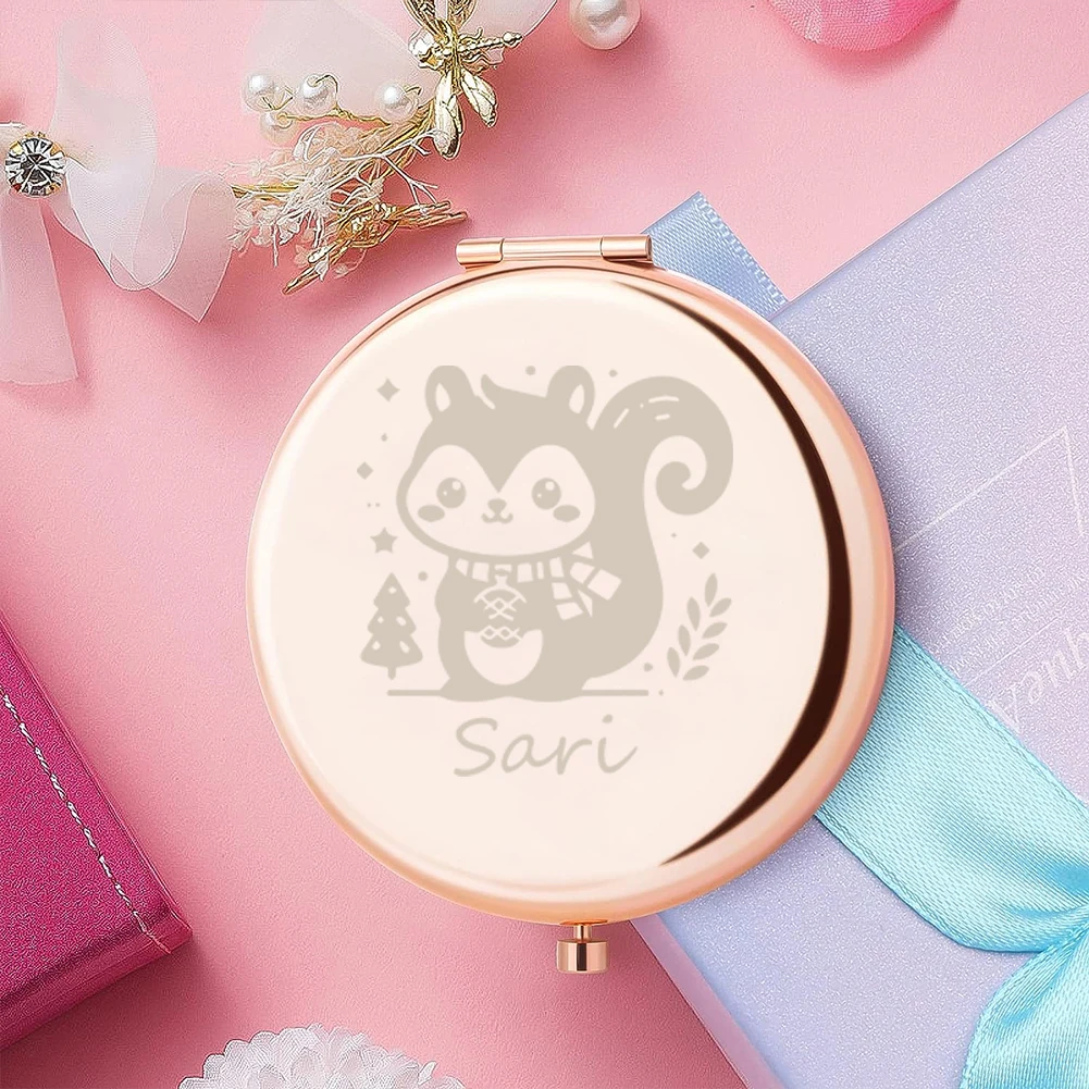 1pc squirrel cute Old Engraving Custom Name pocket Mirror Metal gold Wedding Guest Gifts
1pc squirrel cute Old Engraving Custom Name pocket Mirror Metal gold Wedding Guest Gifts