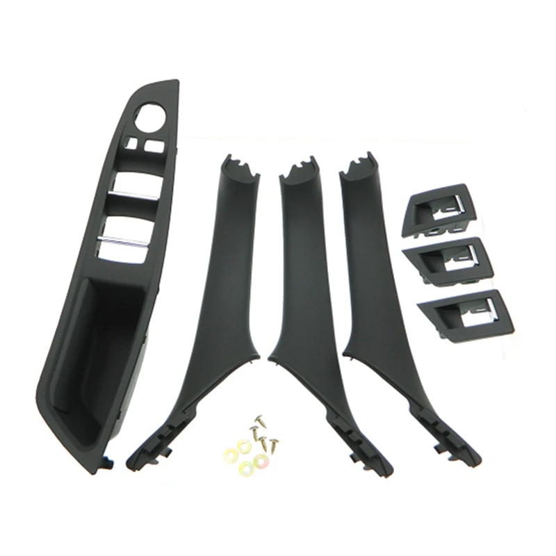 3X RHD Car Interior Door Handle Inner Door Panel Pull Trim Cover For -Bmw 5 Serie F10 F11 520 525 Black RHD
3X RHD Car Interior Door Handle Inner Door Panel Pull Trim Cover For -Bmw 5 Serie F10 F11 520 525 Black RHD