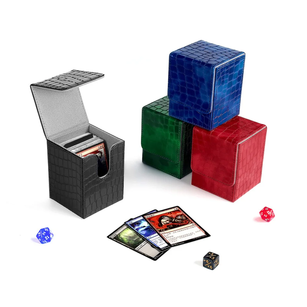 New Crocodile Pattern Magnetic Pu Star Card Magic The Gathering Ptcg One Piece Card Set Vertical Inserts Boxes
New Crocodile Pattern Magnetic Pu Star Card Magic The Gathering Ptcg One Piece Card Set Vertical Inserts Boxes