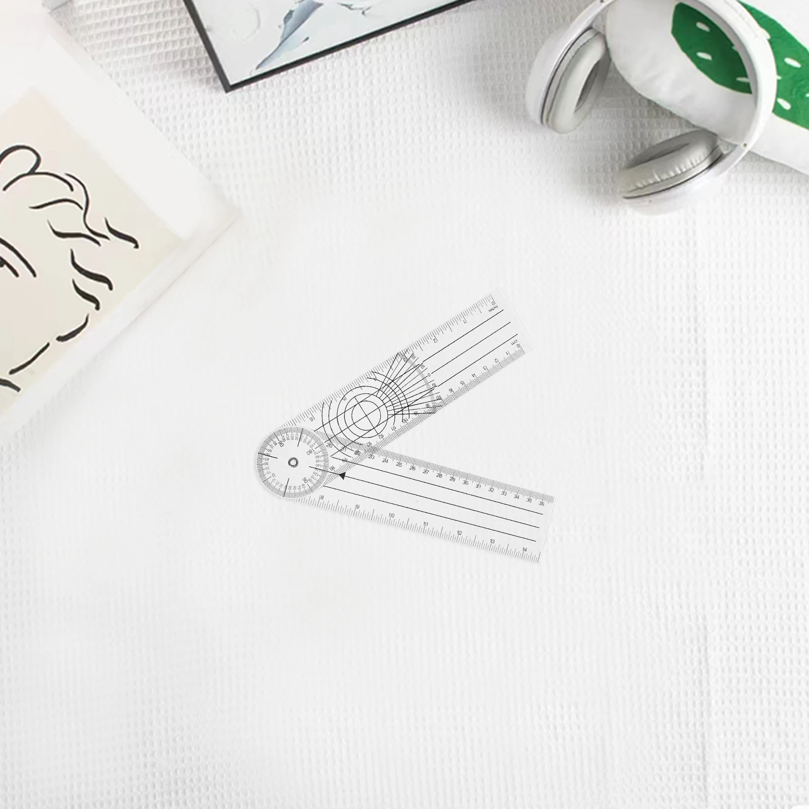 4 Pcs Transparent Plastic Angle Ruler Protractor Folding Goniometer High Precision Measurement Tool for Medical Woodworking
4 Pcs Transparent Plastic Angle Ruler Protractor Folding Goniometer High Precision Measurement Tool for Medical Woodworking