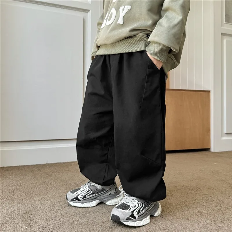 Spring Autumn Trendy Brand American Style High Street Boy's Cargo Pants Loose Fit Fashion Pure Cotton Casual Trousers
Spring Autumn Trendy Brand American Style High Street Boy's Cargo Pants Loose Fit Fashion Pure Cotton Casual Trousers
