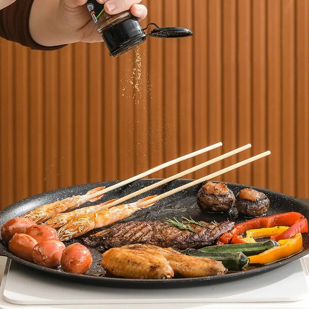 Round Carbon Steel Korean Barbecue Pan Non-Stick Thick Frying Plate Maifan Stone Heat-resistant BBQ Grill Pan Camping
Round Carbon Steel Korean Barbecue Pan Non-Stick Thick Frying Plate Maifan Stone Heat-resistant BBQ Grill Pan Camping