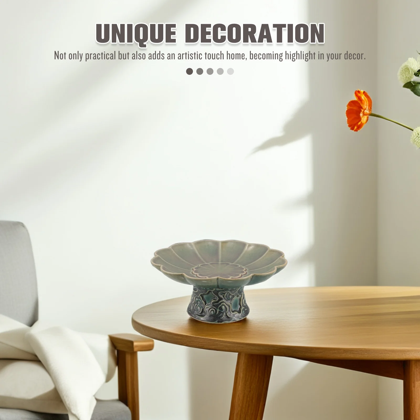 Footed Ceramic Bowl Vintage Decorative Bowl for Entryway Table Key Dish Snack Fruit Plate Home Decor Centerpiece Serving Tray
Footed Ceramic Bowl Vintage Decorative Bowl for Entryway Table Key Dish Snack Fruit Plate Home Decor Centerpiece Serving Tray