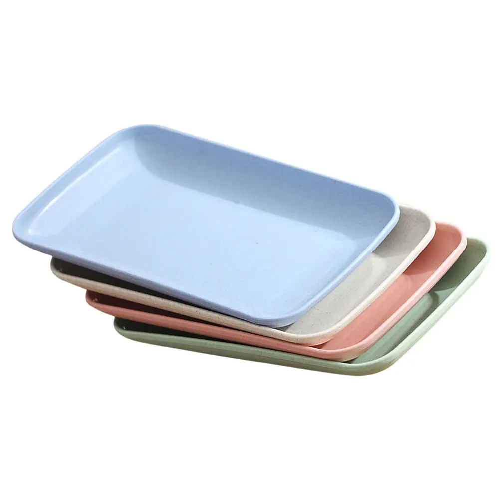 4Pcs Decorative Sushi Serving Plates Multi-Purpose Kitchen Tableware for Snacks Salads Noodles Desserts
4Pcs Decorative Sushi Serving Plates Multi-Purpose Kitchen Tableware for Snacks Salads Noodles Desserts