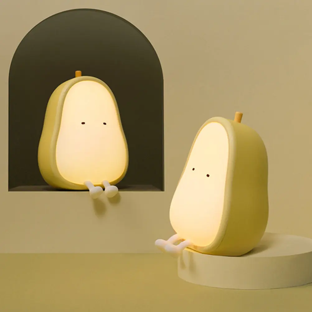 1Pcs Pear Shaped Night Lamp Dimmable Warm Light USB Rechargeable Desktop Bedside Lamp for Nursery Bedroom Decorative Night Light
1Pcs Pear Shaped Night Lamp Dimmable Warm Light USB Rechargeable Desktop Bedside Lamp for Nursery Bedroom Decorative Night Light