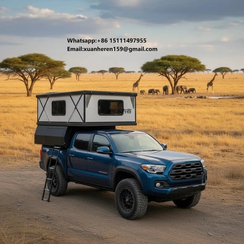4x4 Canopy Camper for Pickup Truck Outdoor Overlanding Adventure
4x4 Canopy Camper for Pickup Truck Outdoor Overlanding Adventure
