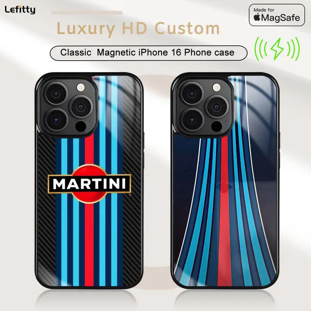 Luxury M-Martini Cool Phone Case For iPhone 16 15 14 13 12 11 Pro Max Plus Mini Magnetic Magsafe Wireless Charging Cover
Luxury M-Martini Cool Phone Case For iPhone 16 15 14 13 12 11 Pro Max Plus Mini Magnetic Magsafe Wireless Charging Cover