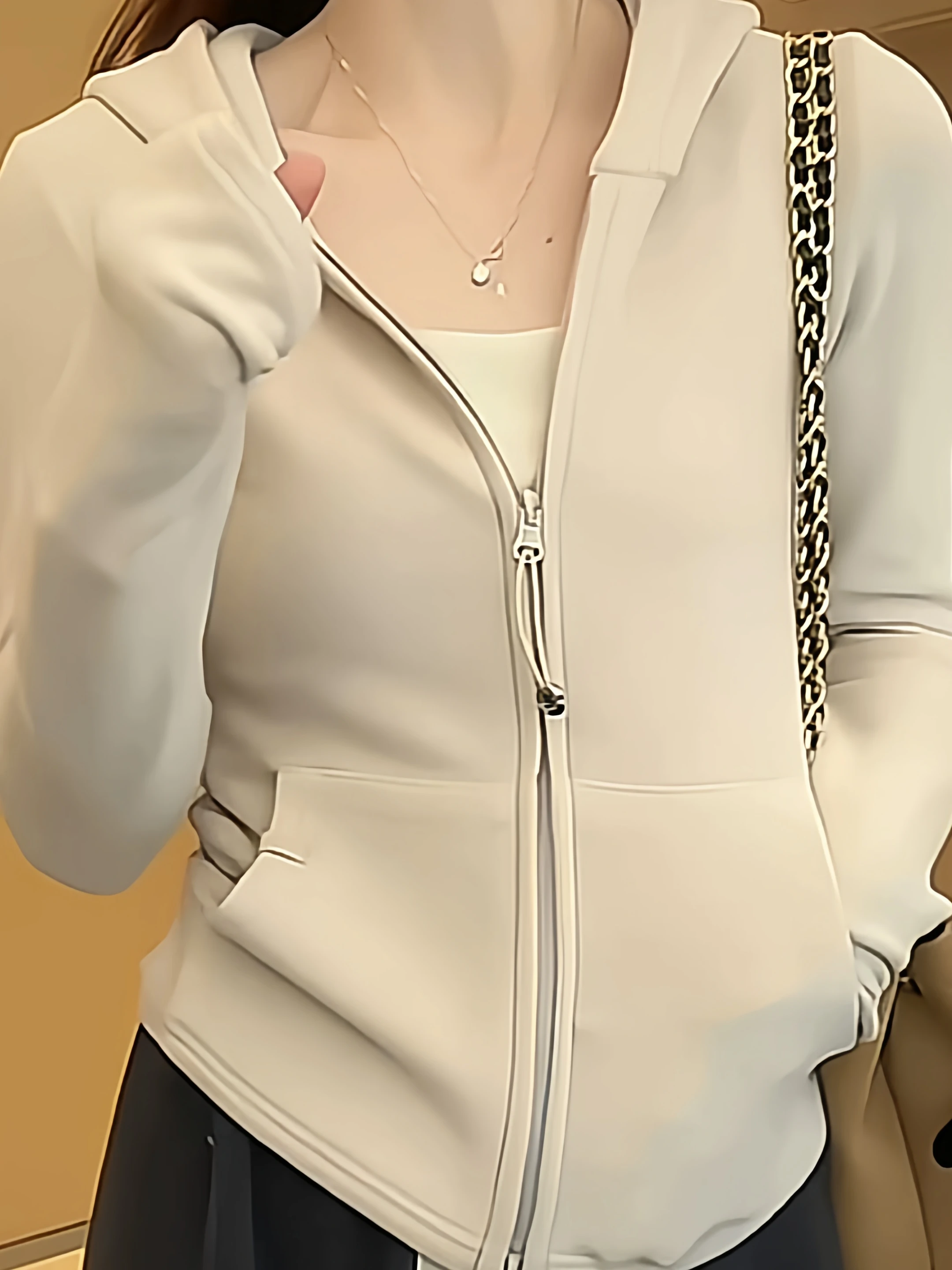 Women's Double-Sided Velvet Base Shirt Slim Fit Hoodie Inner Wear Autumn Winter New Style Zipper Open Cardigan Jacket
Women's Double-Sided Velvet Base Shirt Slim Fit Hoodie Inner Wear Autumn Winter New Style Zipper Open Cardigan Jacket