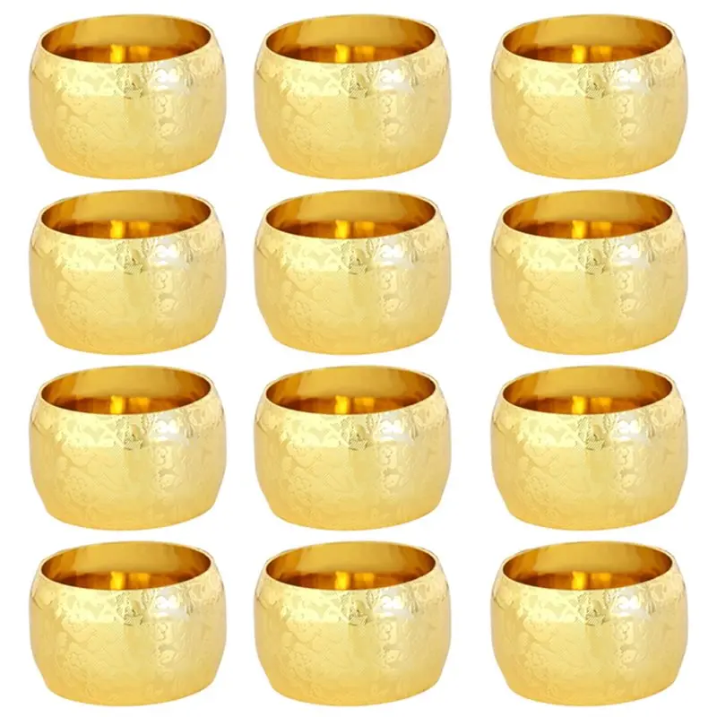 MALL 12PCS Gold Napkin Ring Buckles For Wedding Birthday Party Dinnig Table Decoration Christmas Thanksgiving Napkin Holder
MALL 12PCS Gold Napkin Ring Buckles For Wedding Birthday Party Dinnig Table Decoration Christmas Thanksgiving Napkin Holder