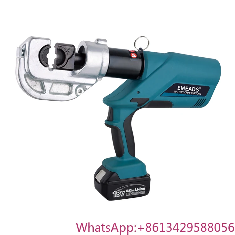 E-M-400 Battery Electric Powered Hydraulic Cable Lug Crimping Tool 16-400mm2 for Terminal Electric Cutter Klauke
E-M-400 Battery Electric Powered Hydraulic Cable Lug Crimping Tool 16-400mm2 for Terminal Electric Cutter Klauke