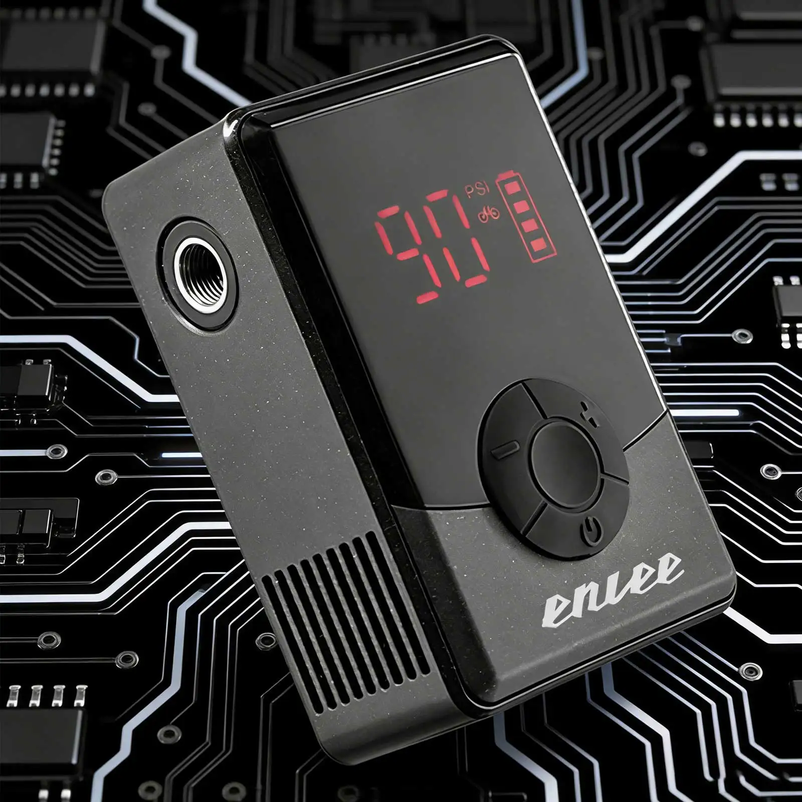 Cordless Mini Electric Bike Pump 130PSI Portable Tiny Bike Air Pump with Gauge for E-Bike & Various Bicycles Balls
Cordless Mini Electric Bike Pump 130PSI Portable Tiny Bike Air Pump with Gauge for E-Bike & Various Bicycles Balls