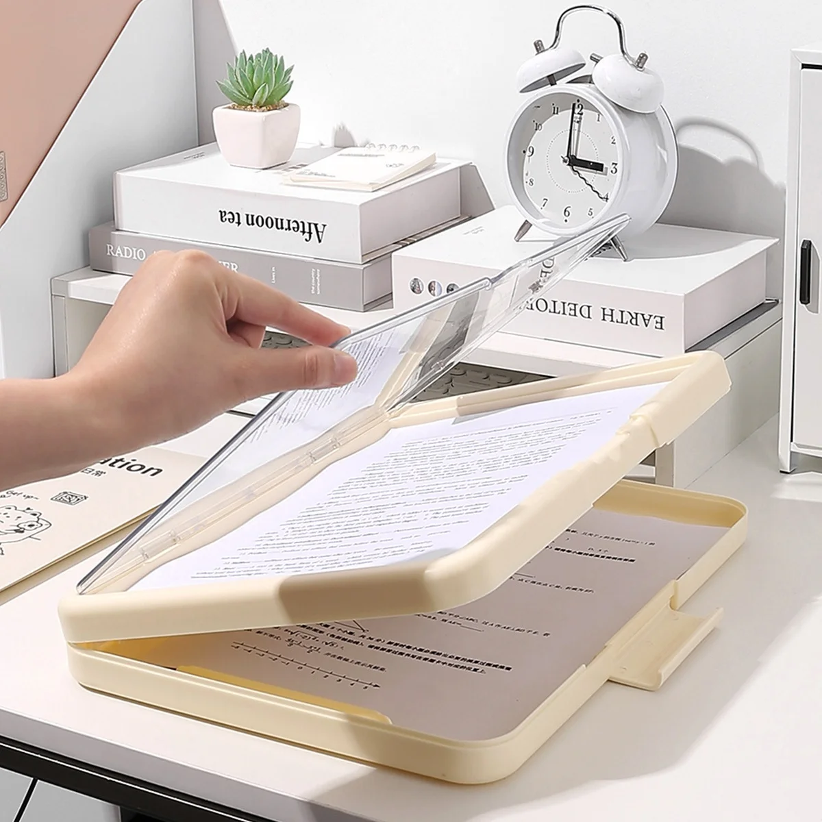 A4 Exam File Organizer Multi Function Student Folder with Clip Office Document Holder School Supplies Paper Board Storage
A4 Exam File Organizer Multi Function Student Folder with Clip Office Document Holder School Supplies Paper Board Storage