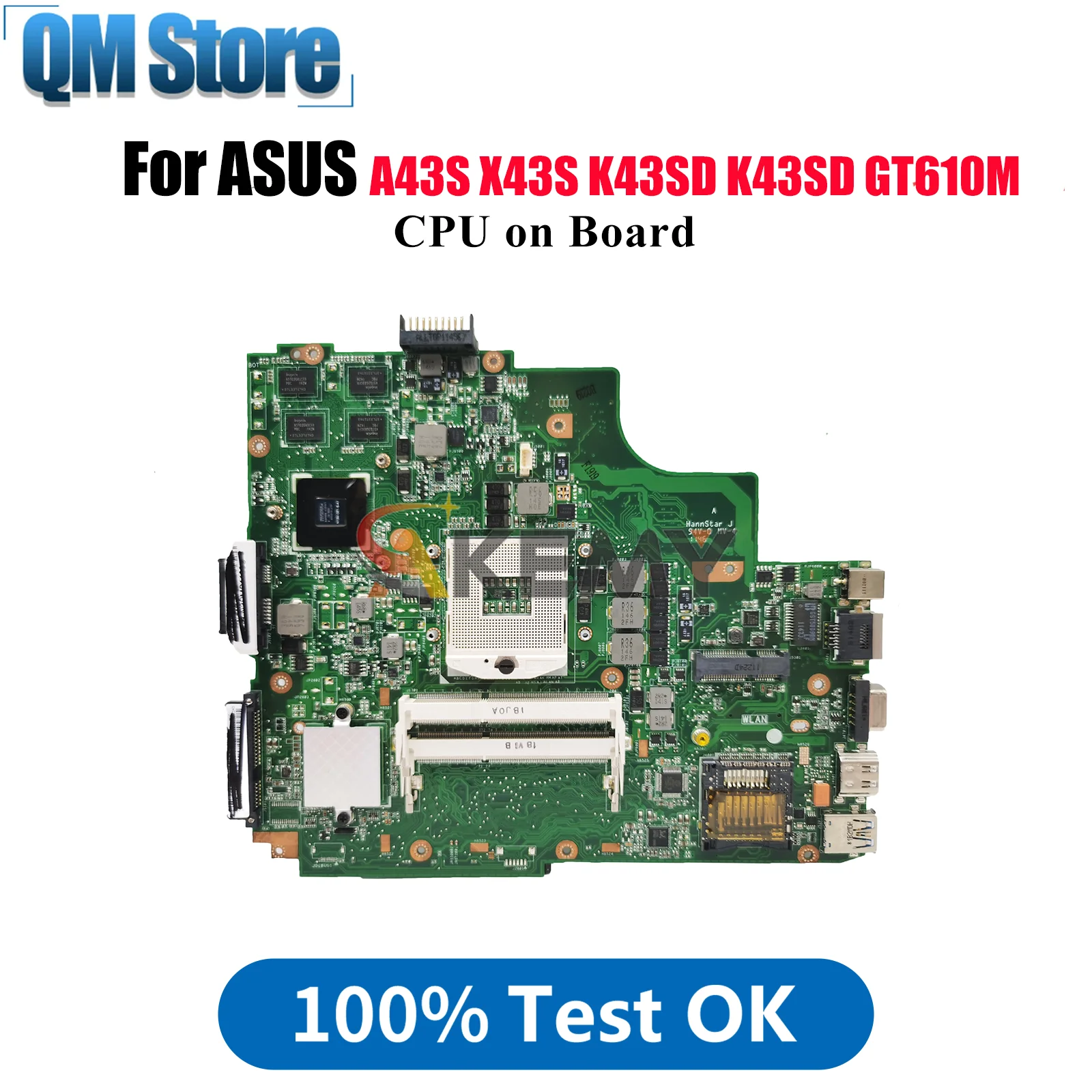 K43SD Материнская плата для ноутбука ASUS K43SD K43S A43S K43SM K43SV K43SJ X43S Материнская плата для ноутбука с процессором tests ОК быстрая доставка stk
K43SD Материнская плата для ноутбука ASUS K43SD K43S A43S K43SM K43SV K43SJ X43S Материнская плата для ноутбука с процессором tests ОК быстрая доставка stk