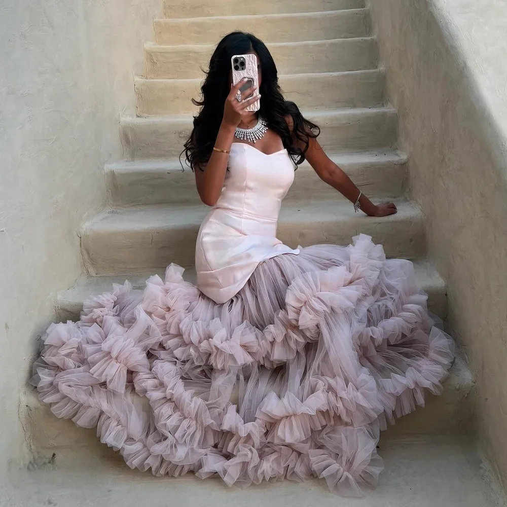 Customized Formal Gown Women Prom Evening Dress Matching Net Pleat A-line Sweetheart Long Dresses Classic Exquisite Modern
Customized Formal Gown Women Prom Evening Dress Matching Net Pleat A-line Sweetheart Long Dresses Classic Exquisite Modern