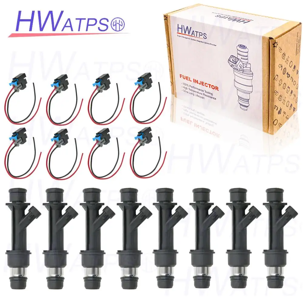 8PCS 96386780 Fuel Injectors Nozzle Plugs Connector For Chevrolet Aveo L4 1.6L 2004 2005 2006 25315853 25334150 FJ720 832-11209
8PCS 96386780 Fuel Injectors Nozzle Plugs Connector For Chevrolet Aveo L4 1.6L 2004 2005 2006 25315853 25334150 FJ720 832-11209