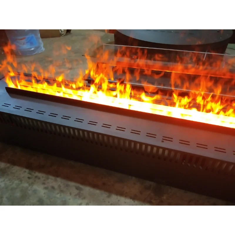 100cm length 3D water steam fireplace connect to water tap and burning sound
100cm length 3D water steam fireplace connect to water tap and burning sound