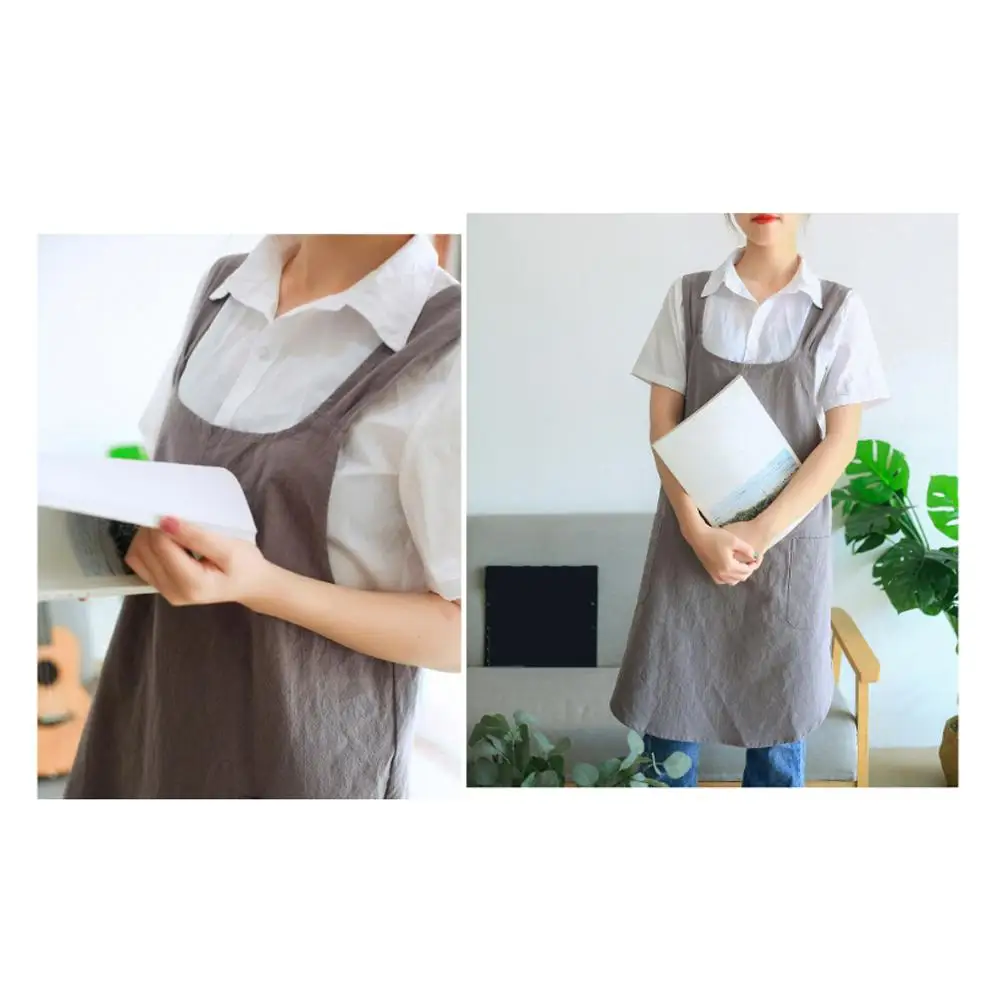 Cotton Linen Apron Vintage Stain Resistant Sleeveless Cooking Housework Kitchen Practical Design Long Lasting Use
Cotton Linen Apron Vintage Stain Resistant Sleeveless Cooking Housework Kitchen Practical Design Long Lasting Use