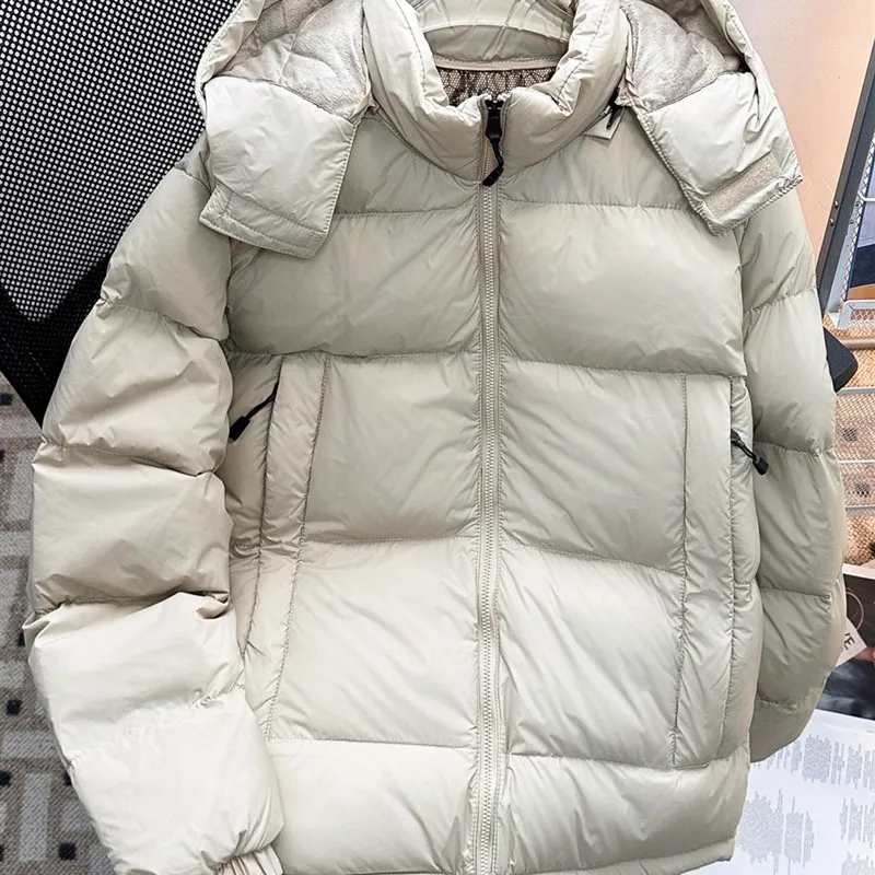 Faionable Thiened down Cotton Jaet ort Bread Sle Coat Warm Winter Outerwear for Men And Women with Hood Youth Trend
Faionable Thiened down Cotton Jaet ort Bread Sle Coat Warm Winter Outerwear for Men And Women with Hood Youth Trend