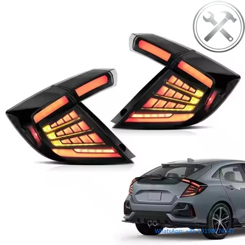 2016-2020 Compact Sports Car Hatchback Sequential Turn Signal Full LED Taillights Assembly Clear Lens 6000K Waterproof Rear Auto
2016-2020 Compact Sports Car Hatchback Sequential Turn Signal Full LED Taillights Assembly Clear Lens 6000K Waterproof Rear Auto