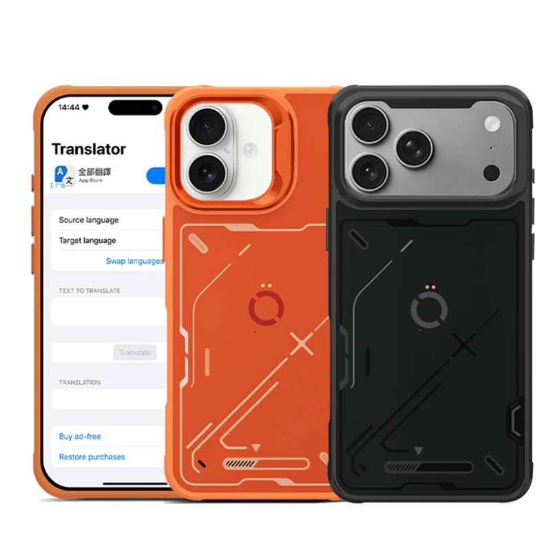 Smart Phone Case For iPhone 17 16 15 Pro Max Video/Voice Call Photo AI Intelligent Translation Rugged Protective with Full Cover
Smart Phone Case For iPhone 17 16 15 Pro Max Video/Voice Call Photo AI Intelligent Translation Rugged Protective with Full Cover