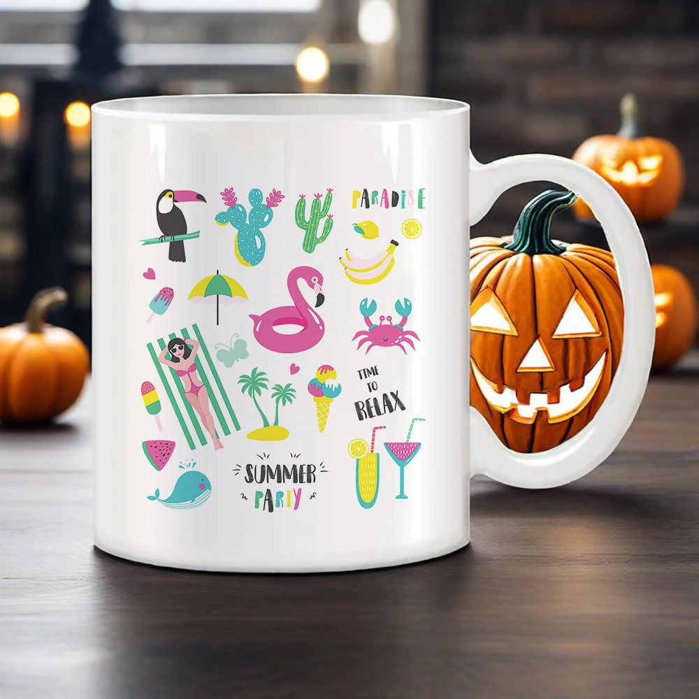 Vivid Colors Cup Cute Cartoon Mug With Handle Daily Use Drinkware for Juice Milk Cola Beer in School Home Party Funny Coffee Mug
Vivid Colors Cup Cute Cartoon Mug With Handle Daily Use Drinkware for Juice Milk Cola Beer in School Home Party Funny Coffee Mug