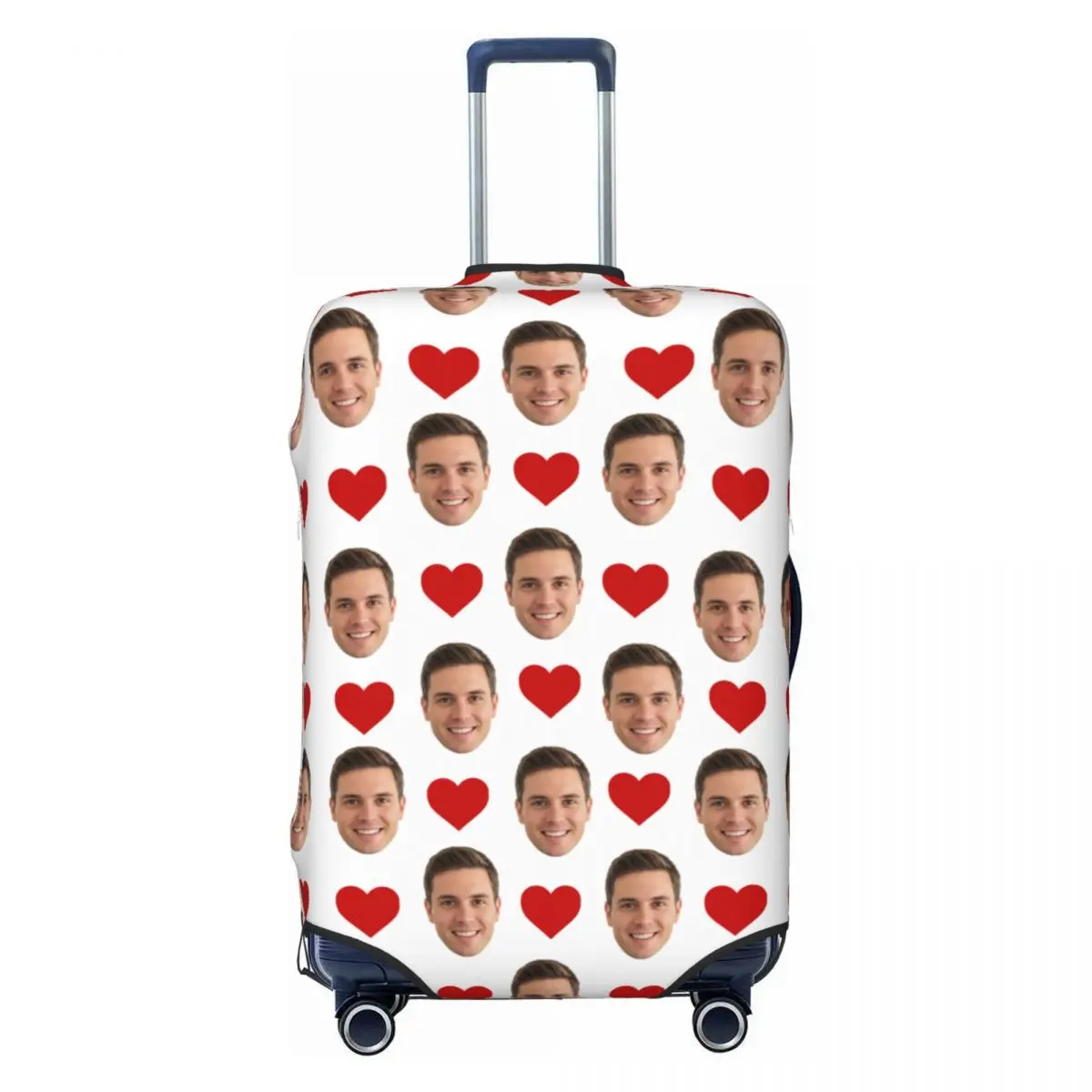 Защитный чехол для чемодана с индивидуальным дизайном и фото лица, милый защитный чехол для дорожного чемодана 18-32 дюйма
Защитный чехол для чемодана с индивидуальным дизайном и фото лица, милый защитный чехол для дорожного чемодана 18-32 дюйма