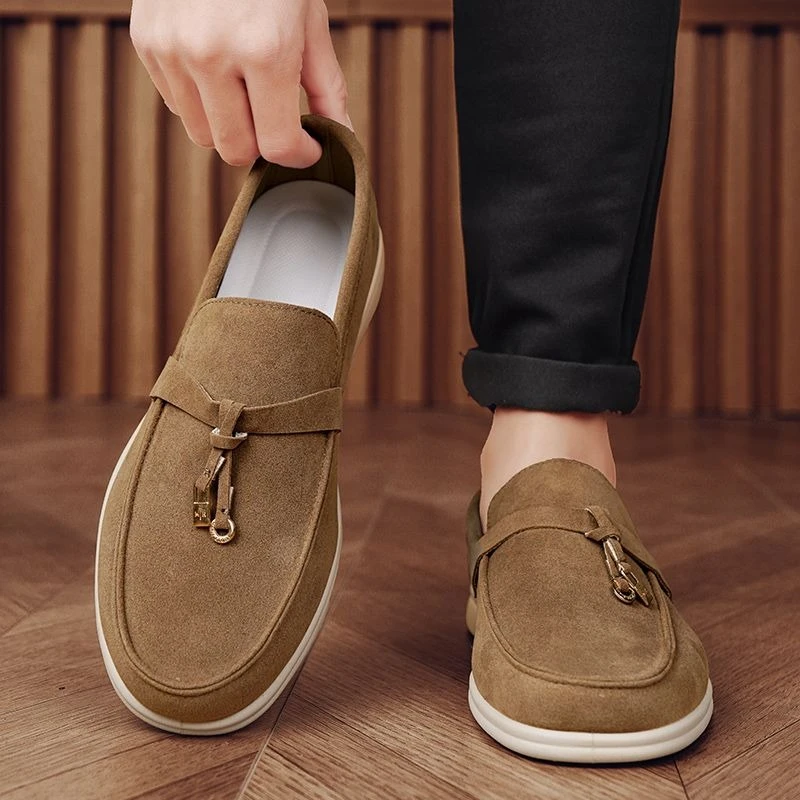 Summer New Men Tassel Loafers Soft Leather Slip on Driving Shoes Casual Moccasins Breathable Flat Sneakers
Summer New Men Tassel Loafers Soft Leather Slip on Driving Shoes Casual Moccasins Breathable Flat Sneakers