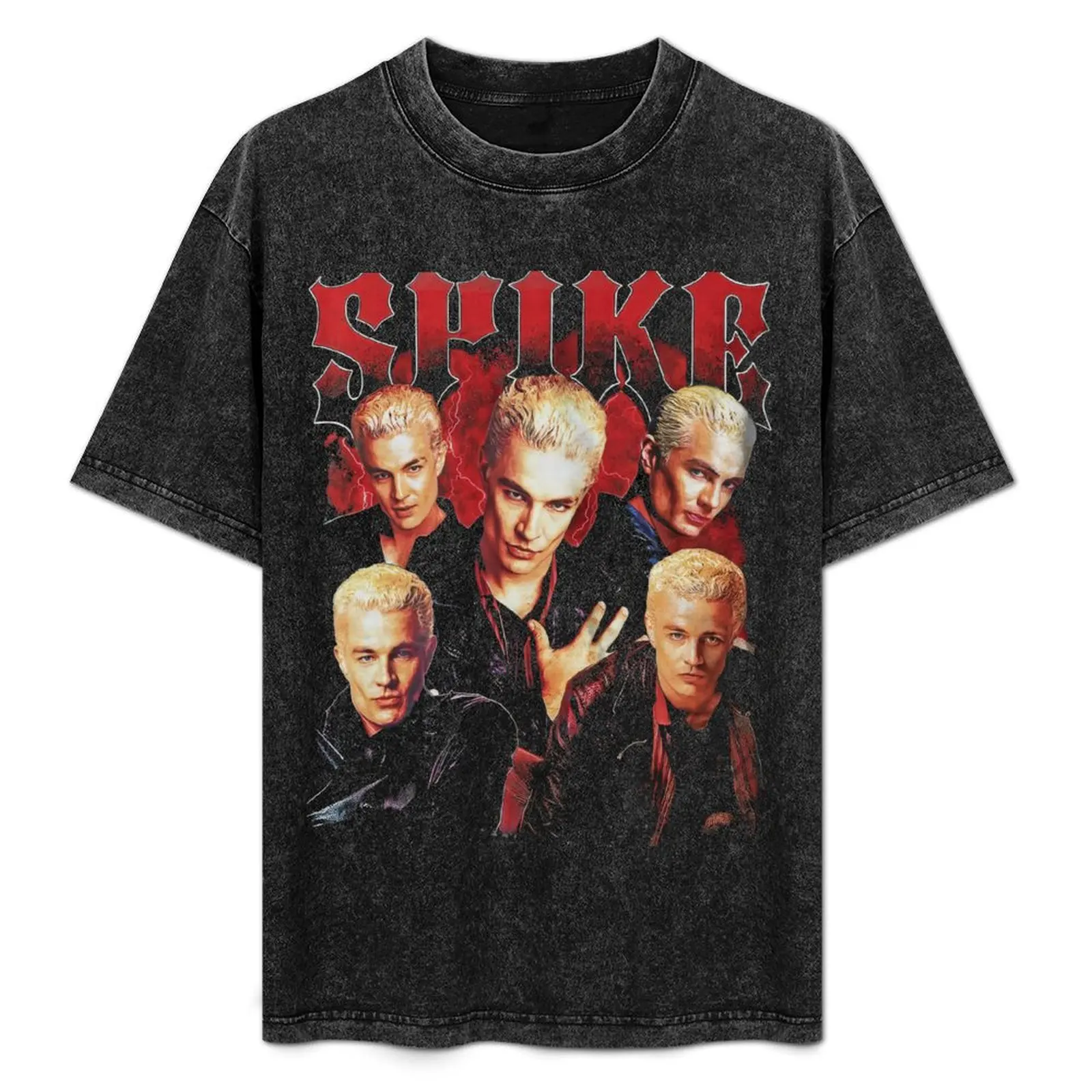 Vintage Buffy Vampire Spike T-Shirt Christmas Casual Short Sleeve Top
Vintage Buffy Vampire Spike T-Shirt Christmas Casual Short Sleeve Top